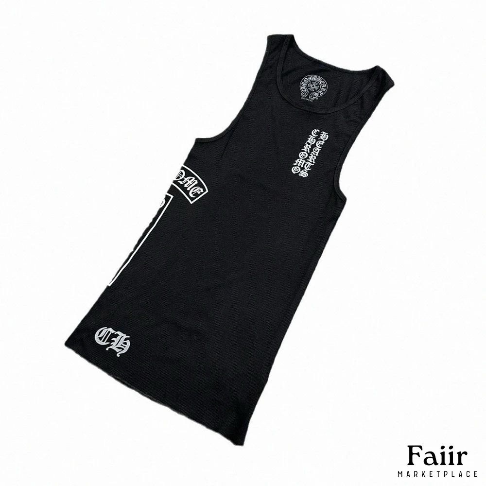 chrome hearts long tank top.